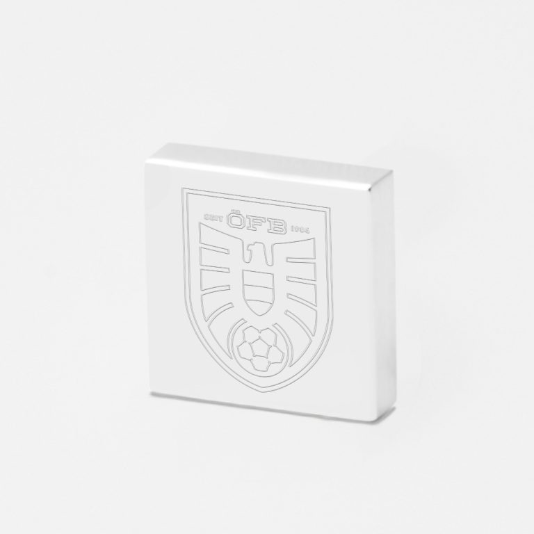 Austria Football-Engraved-Football-Lapel-Pin