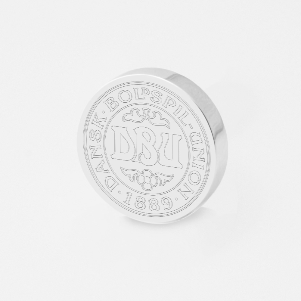 Denmark Football-Engraved-Football-Lapel-Pin