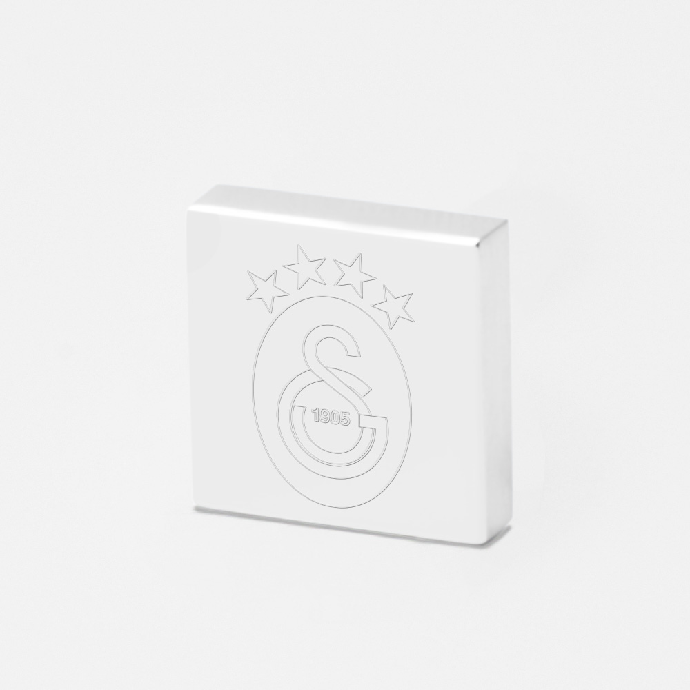 Galatasaray Football-Engraved-Silver-Lapel-Pin