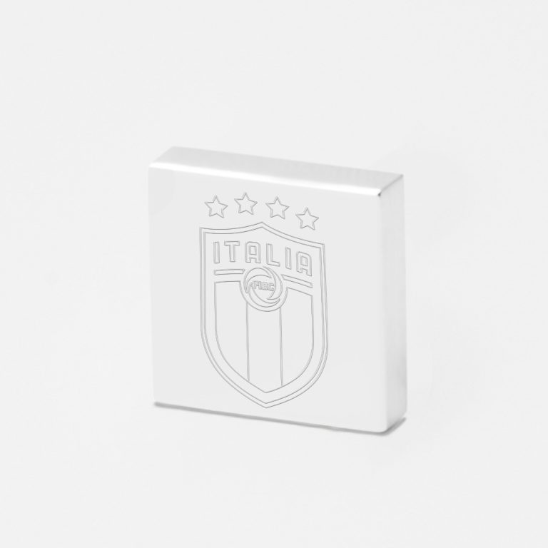 Italy Football-Engraved-Football-Lapel-Pin