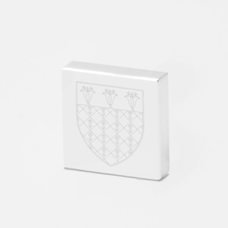 Magdalen College-Engraved-Silver-Lapel-Pin