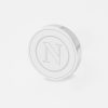 Napoli Football-Engraved-Silver-Lapel-Pin