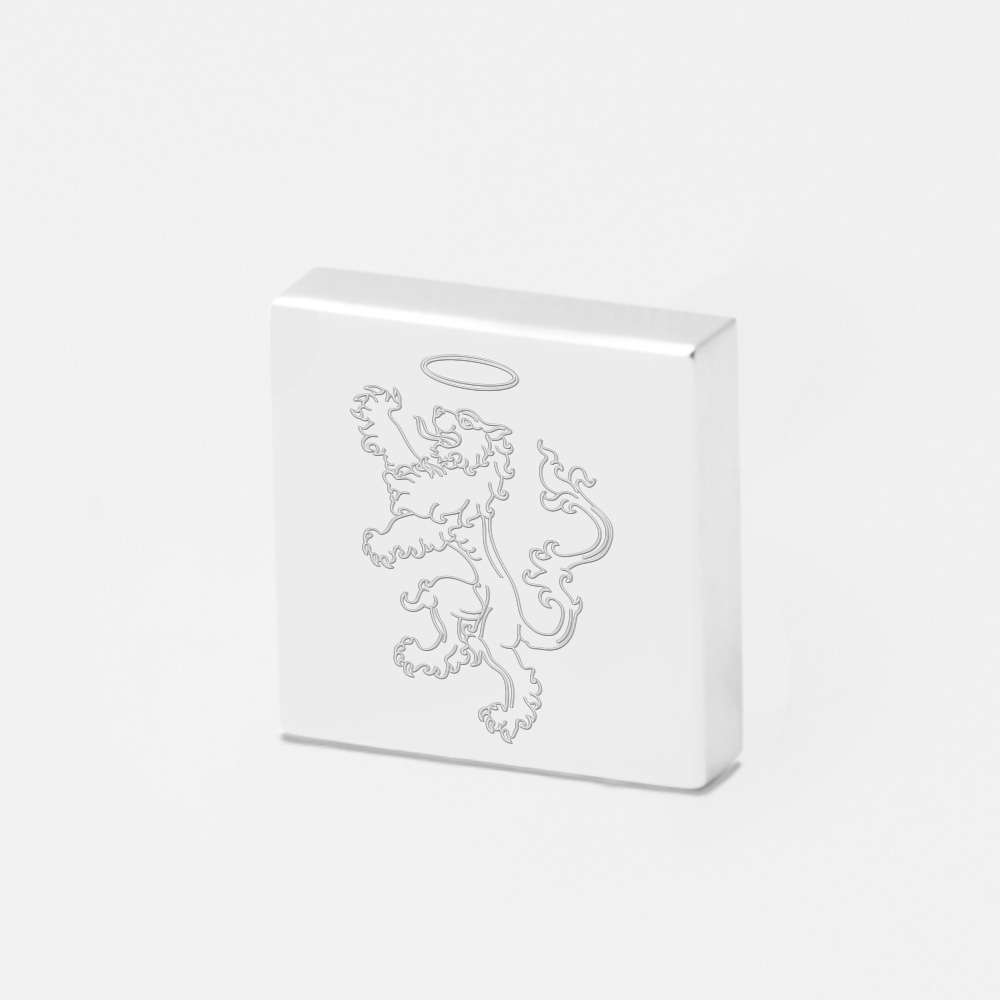 Northampton Saints Rugby-Engraved-Silver-Lapel-Pin