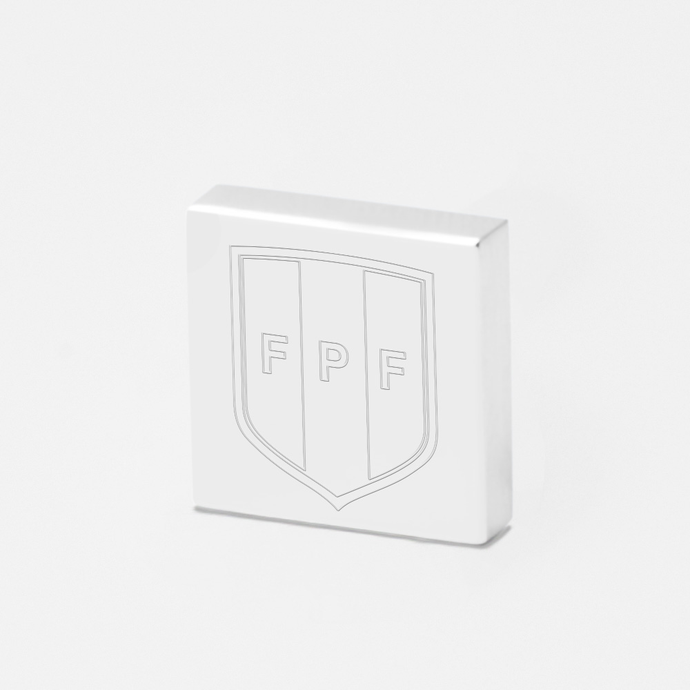 Peru Football-Engraved-Football-Lapel-Pin