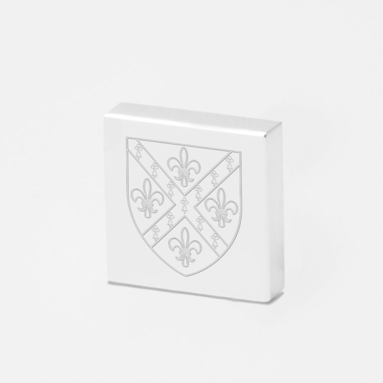 Saint Hughes College-Engraved-Silver-Lapel-Pin