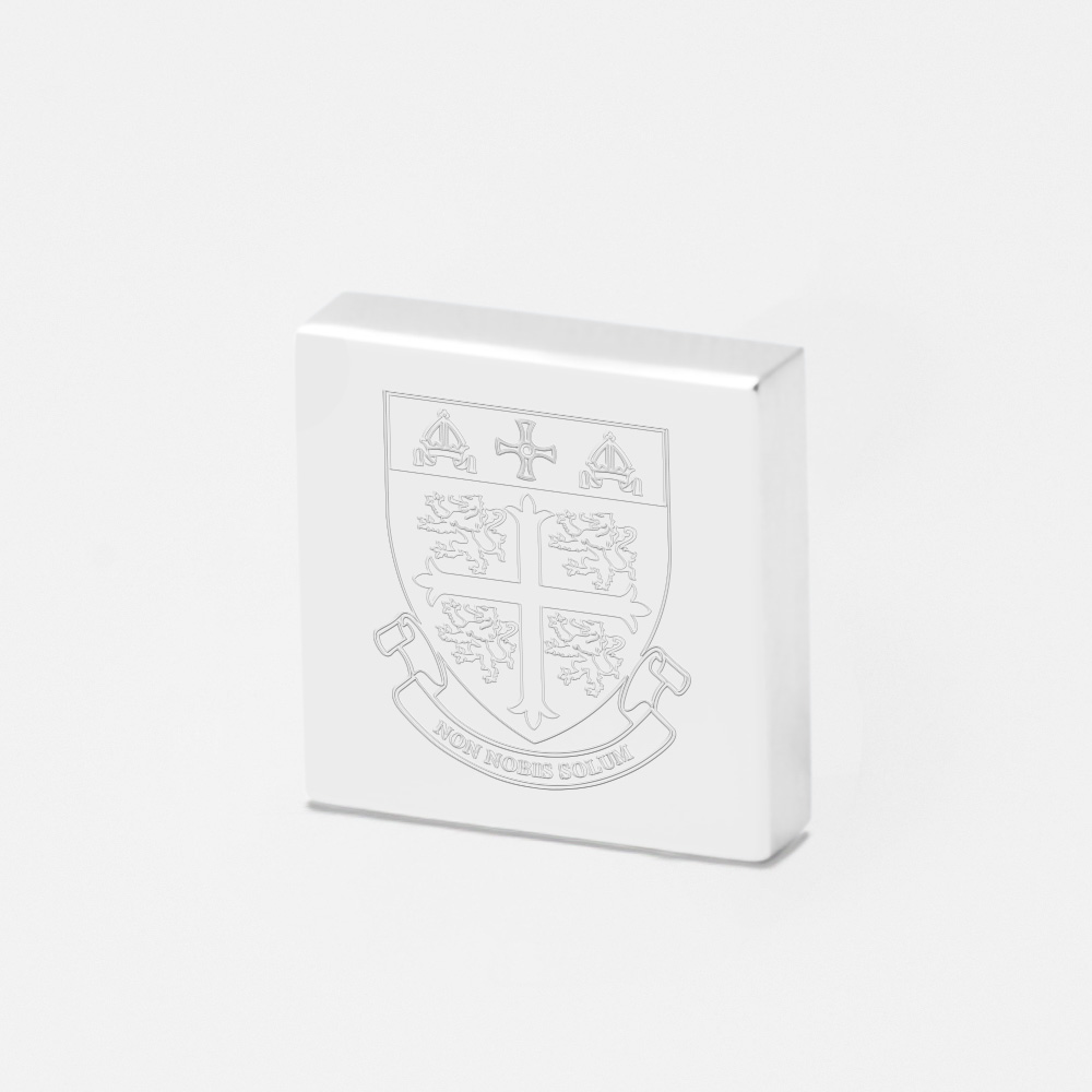 University College Durham-Engraved-Silver-Lapel-Pin