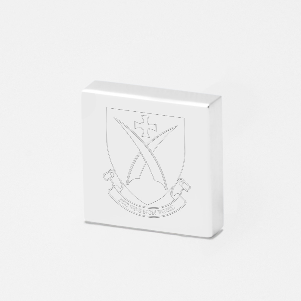 Van Mildert College-Engraved-Silver-Lapel-Pin