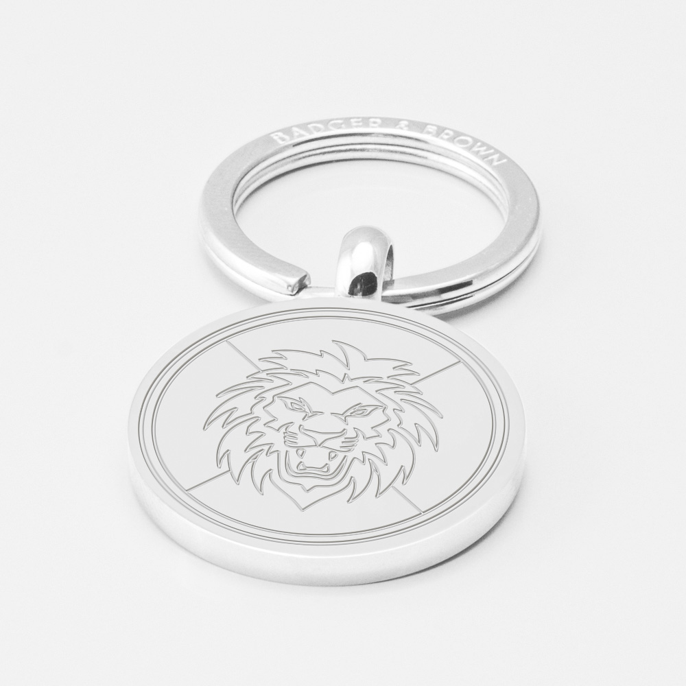 British-And-Irish-Lions-Engraved-Silver-Keyring