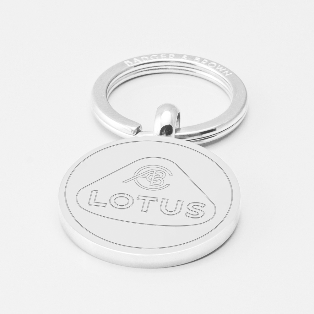 Lotus-Engraved-Silver-Keyring