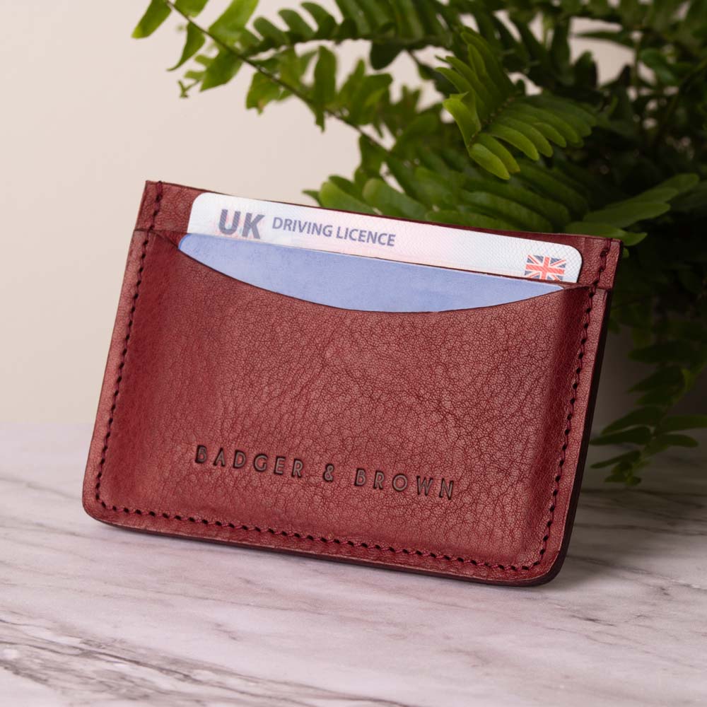 Luxury-Burgundy-Leather-Card-Holder