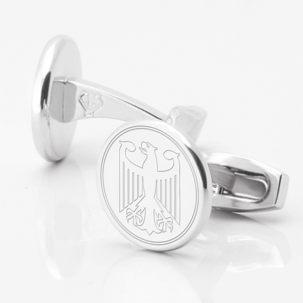 Engraved-Borussia-Dortmund-Football-Silver-Cufflinks