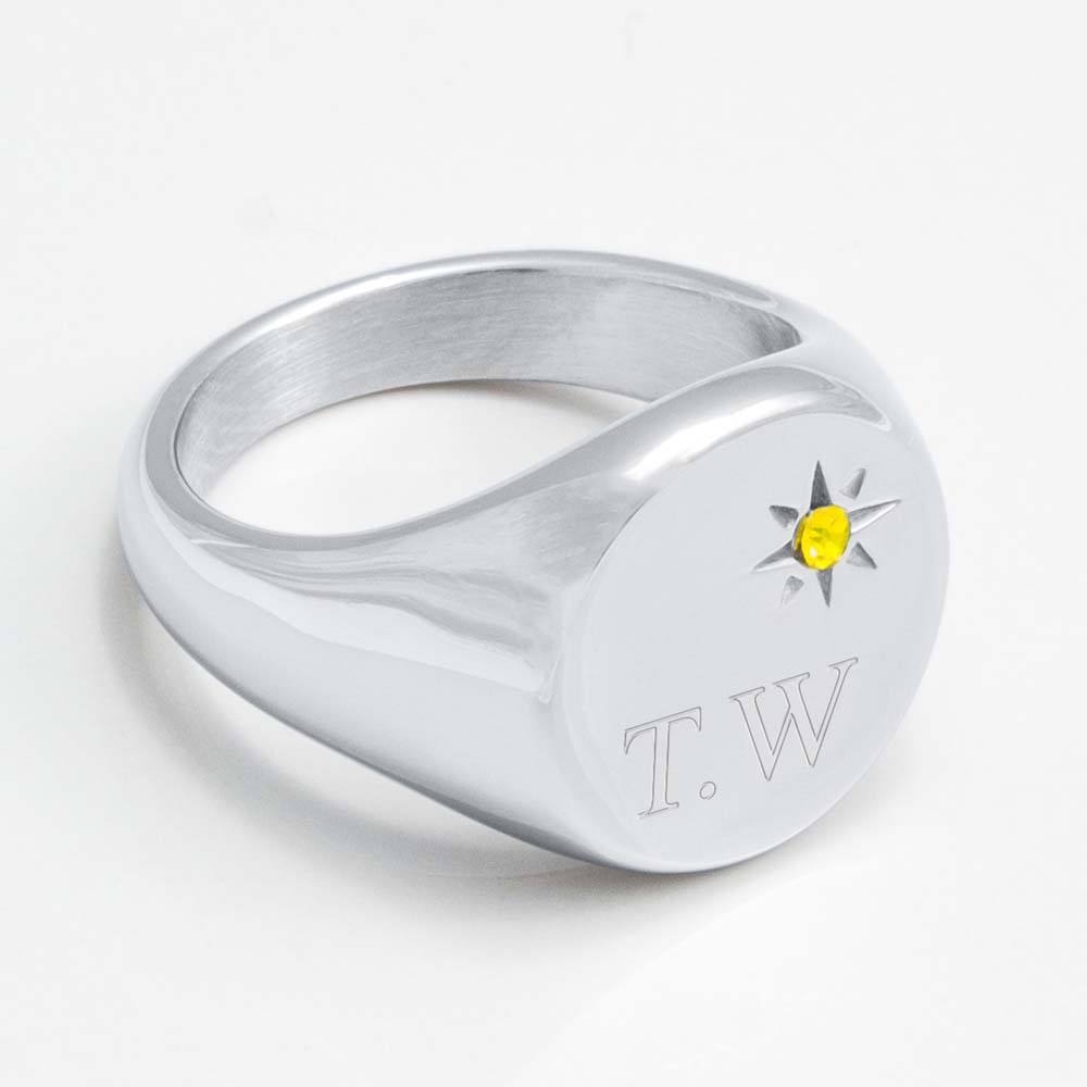 topaz-engraved-stainless-steel-ring