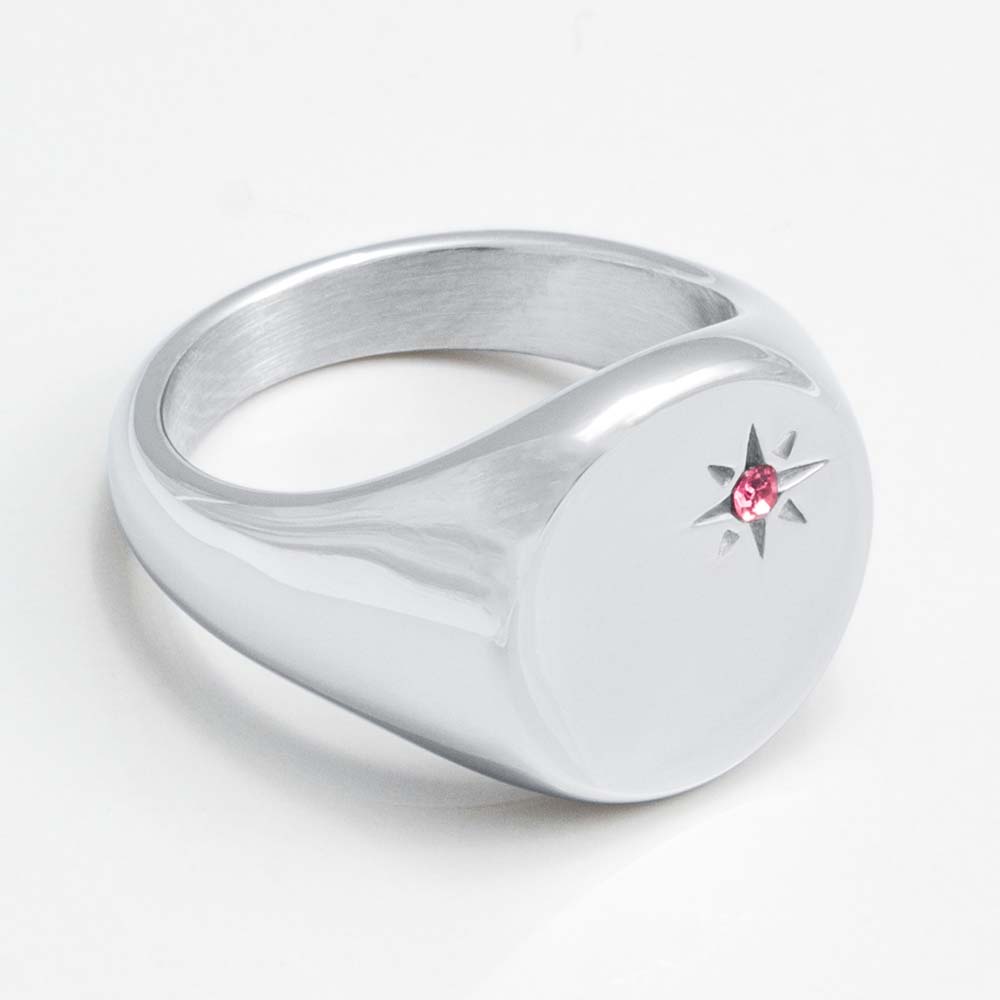 tourmaline-stainless-steel-ring