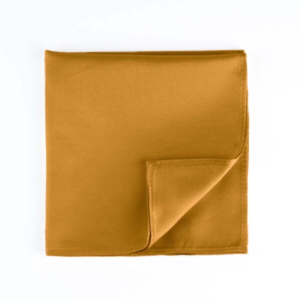 Cinnamon Silk Pocket Square
