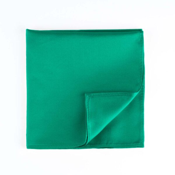 Emerald Green Silk Pocket Square