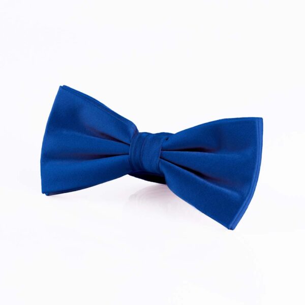 Midnight Blue Silk Bow Tie
