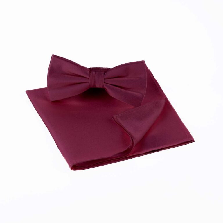 plum-bowtie-set
