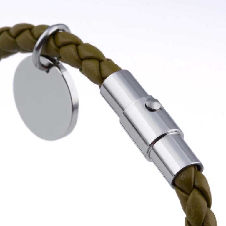 olive-charm-leather-bracelet
