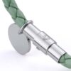 sage-charm-leather-bracelet