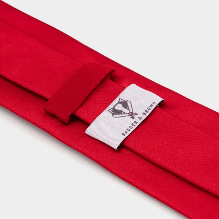 Cherry Silk Tie
