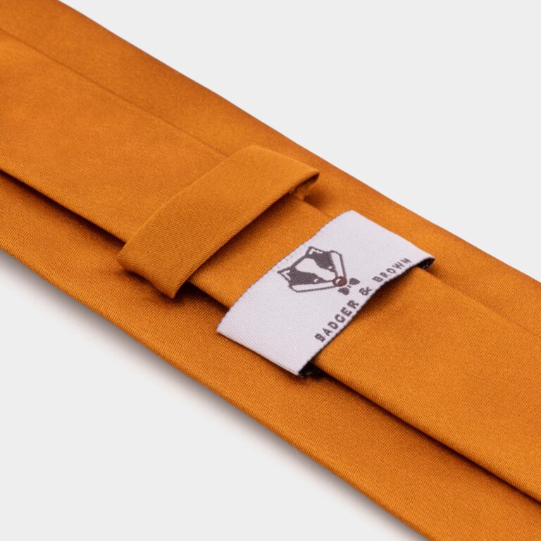 Cinnamon Silk Tie