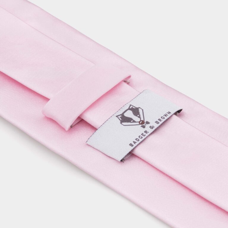 Dusty Rose Silk Tie