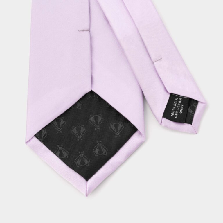 Lavender Silk Tie
