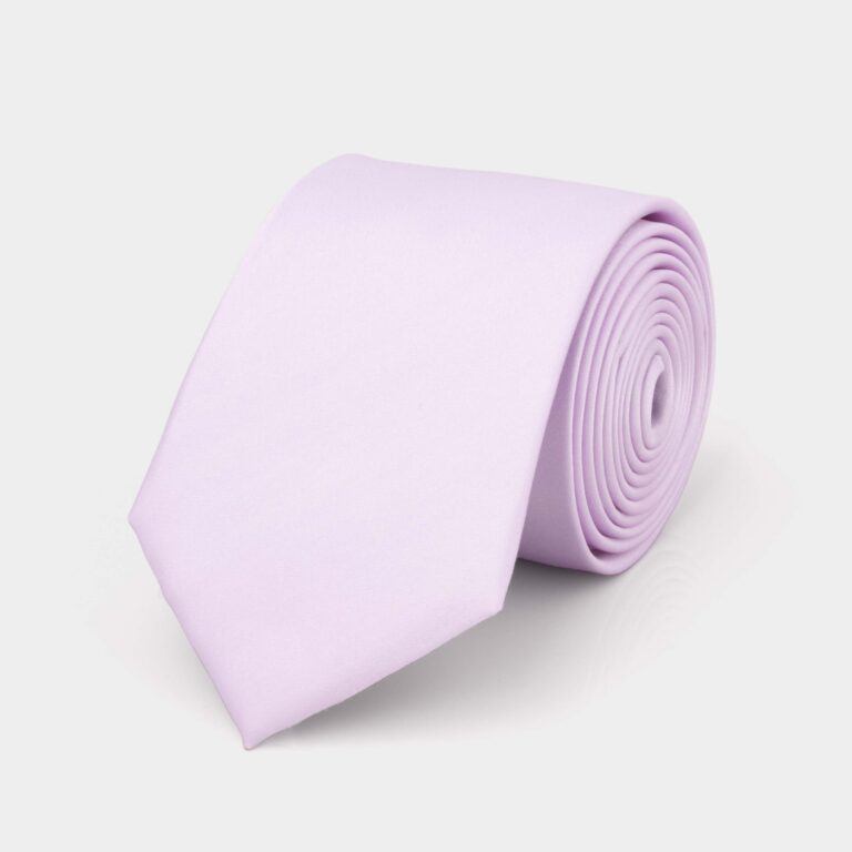 Lavender Silk Tie