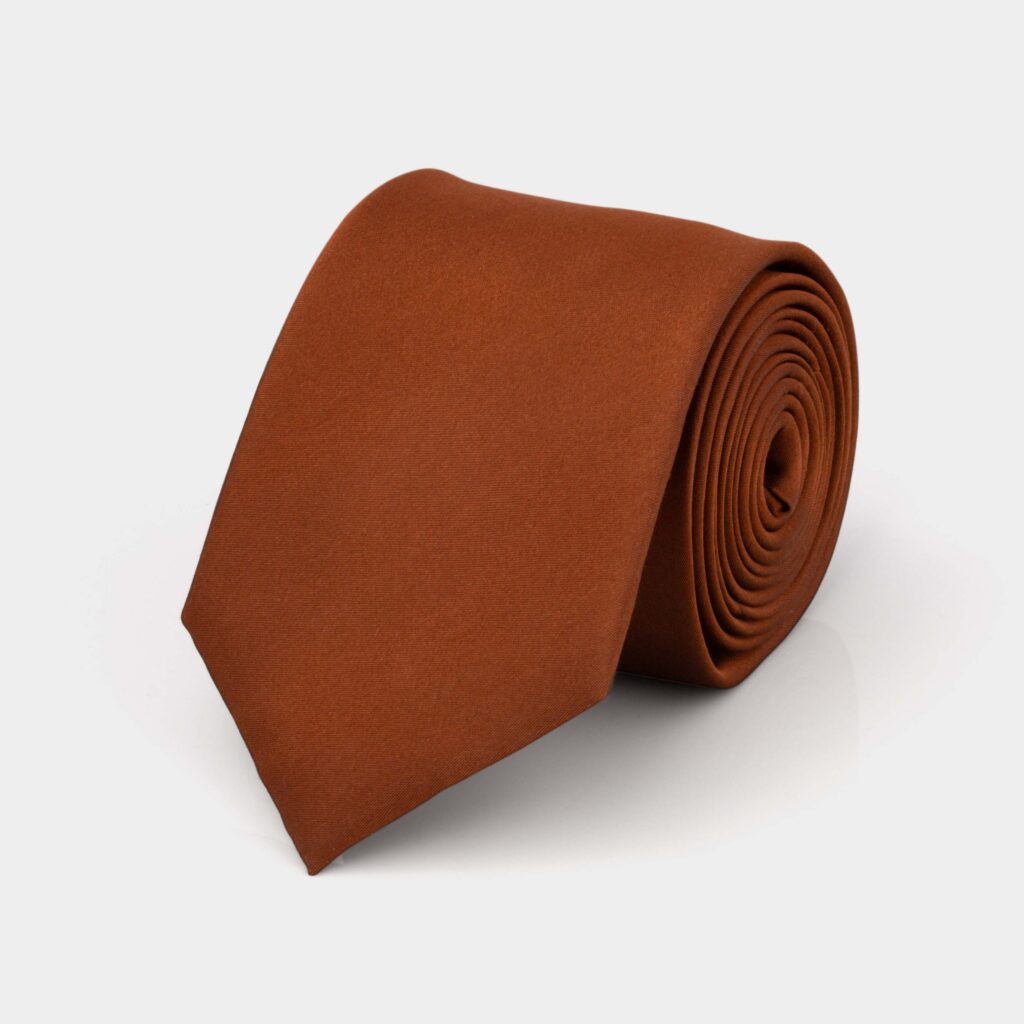 Mocha Silk Tie