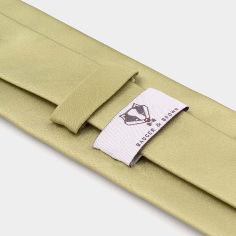 Pistachio Silk Tie