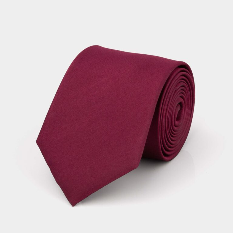 Plum Silk Tie