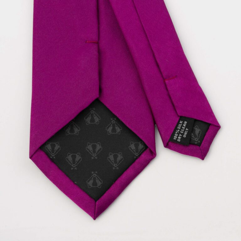 Purple Silk Tie