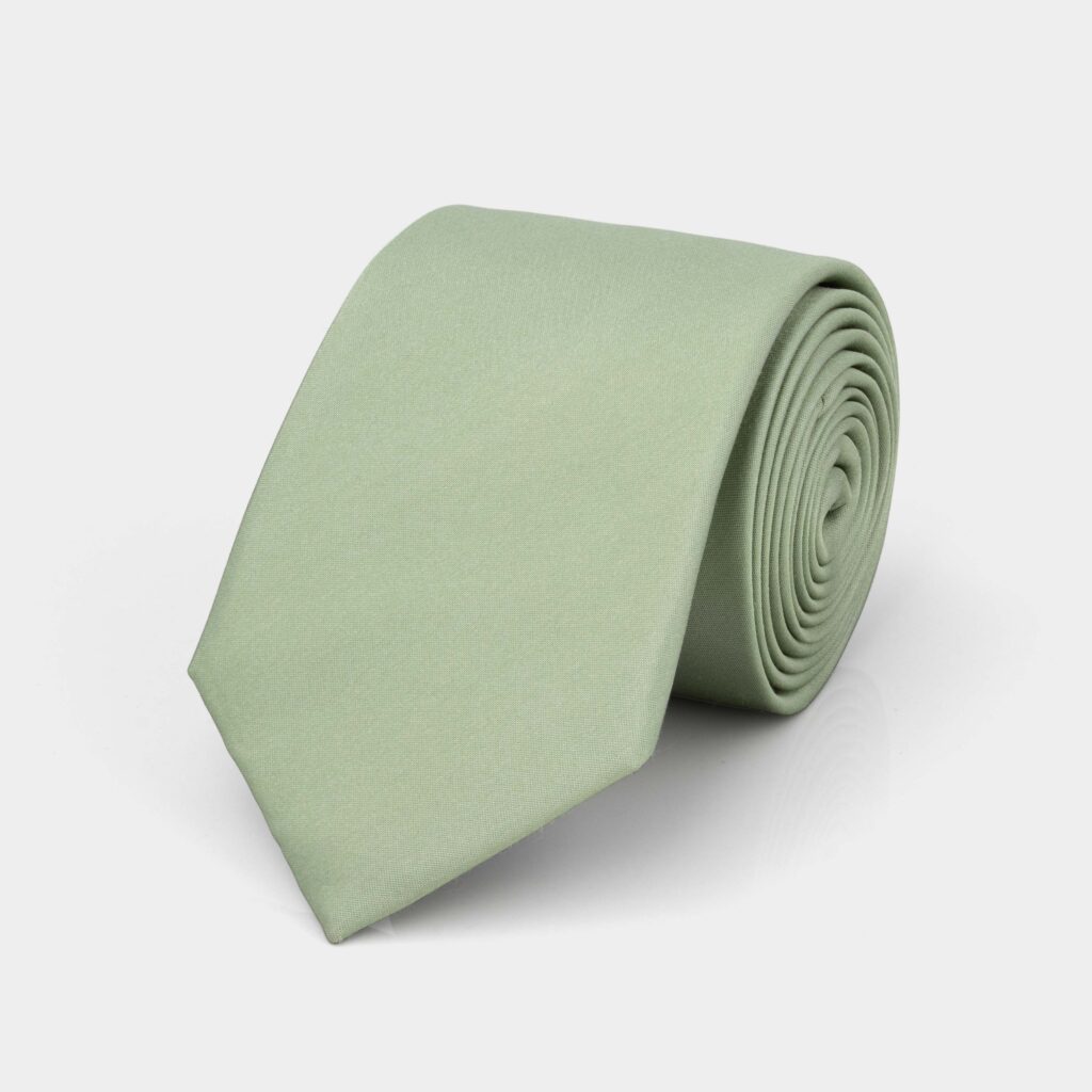Sage Silk Tie