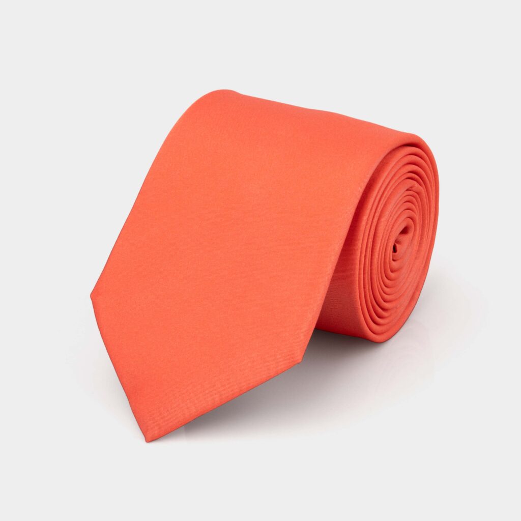 Terracotta Silk Tie