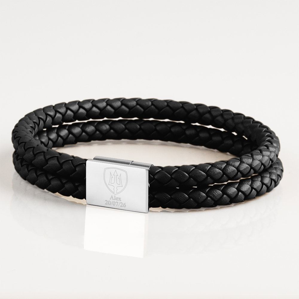 Football-crest-Name-Date-Engraved-Bracelet