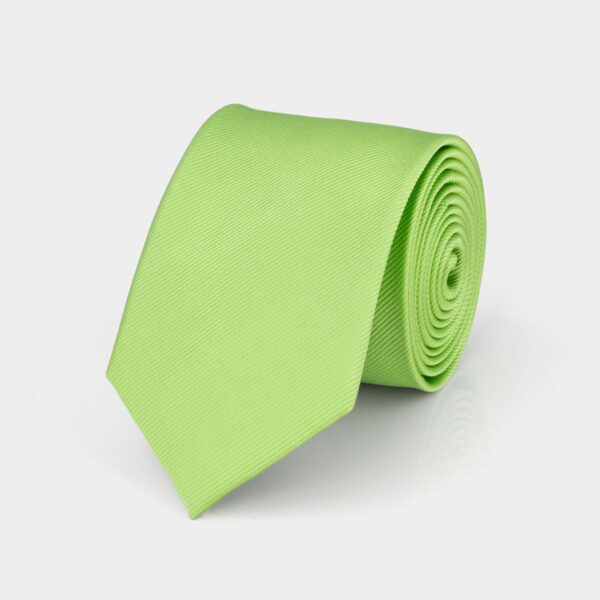 Mint Ribbed Silk Tie