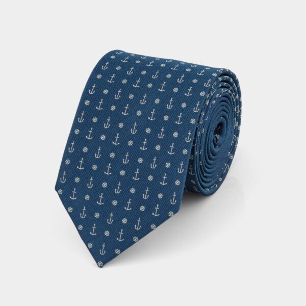 Anchor Silk Tie