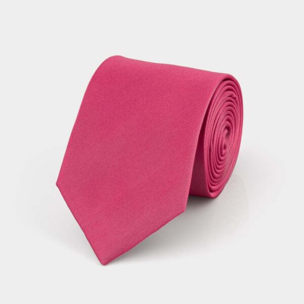 Meadow Mauve Plain Silk Tie